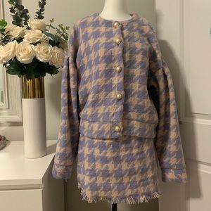 Parisian tweed set
